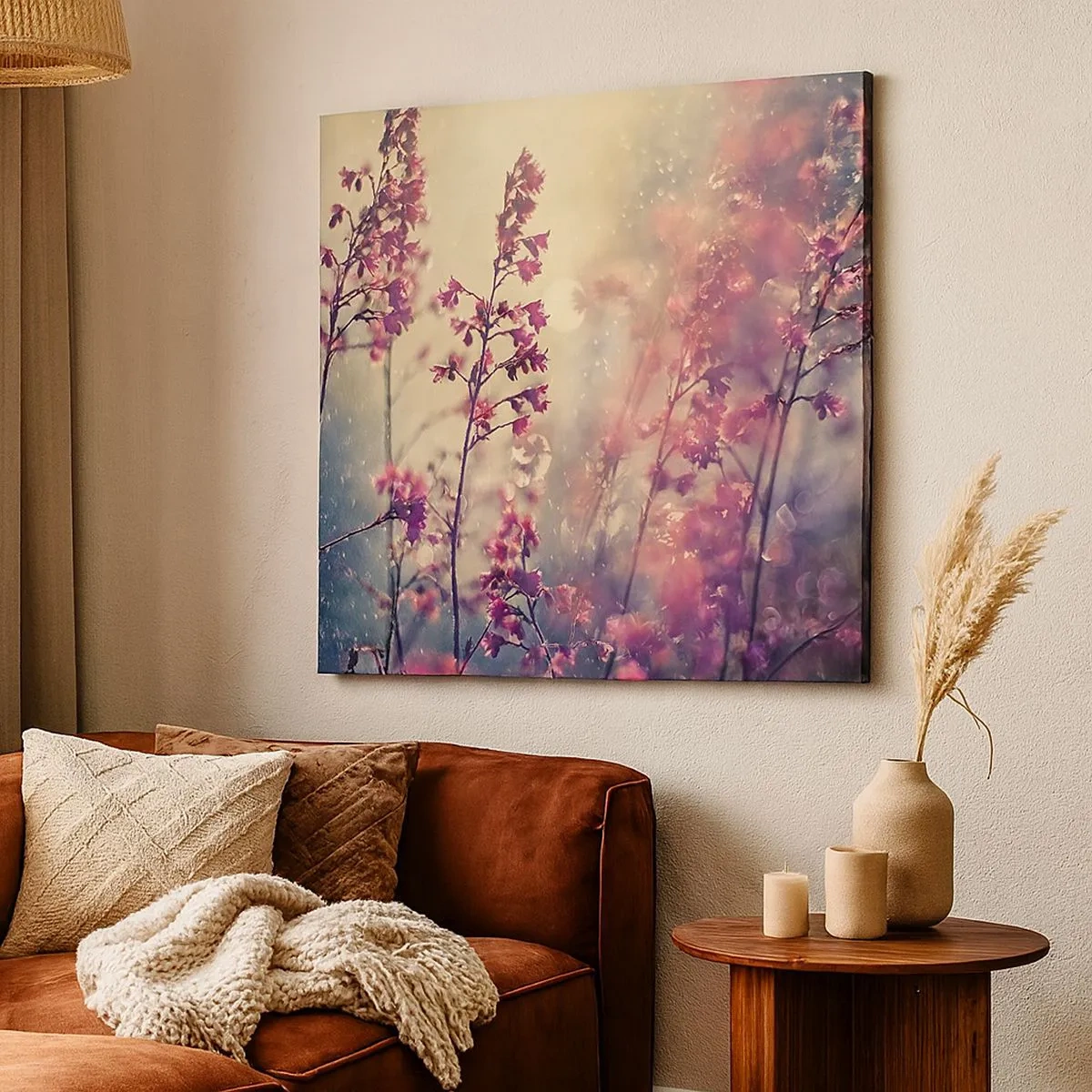 Quadro su tela - Stampe su Tela - Giardino misterioso - 30x30 cm