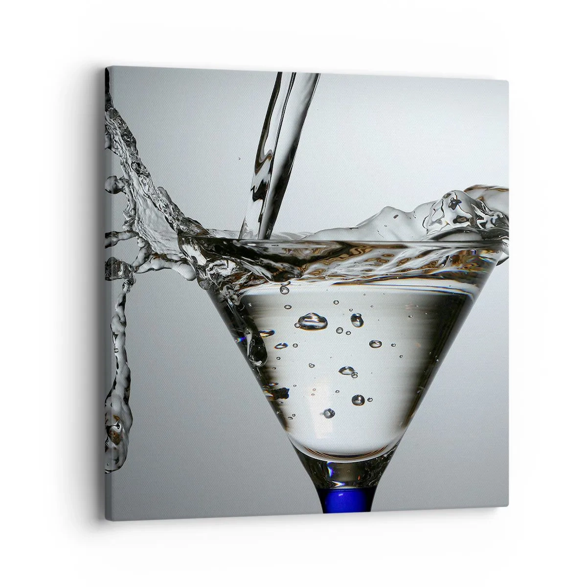 Quadro su tela - Stampe su Tela - Sul bordo della coppa - 40x40 cm