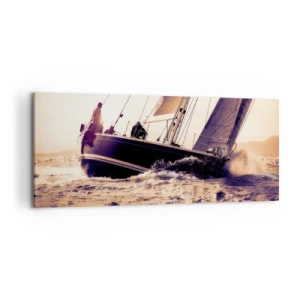 Quadro su tela - Stampe su Tela - Naviga, marinaio - 100x40 cm