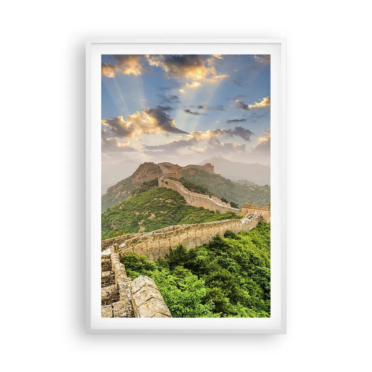 Poster in cornice bianca - La grandezza che non passa mai - 61x91 cm