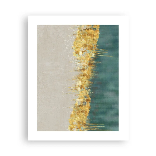Poster - Confine dorato - 40x50 cm