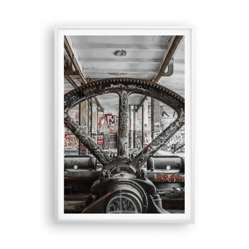 Poster in cornice bianca - La vita segreta della fabbrica - 70x100 cm