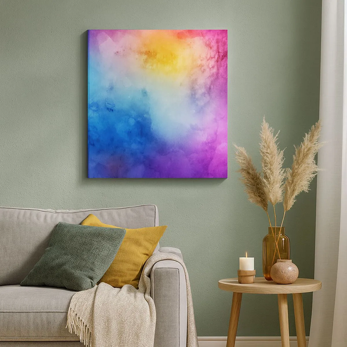 Quadro su tela - Stampe su Tela - Quasi al settimo cielo - 30x30 cm