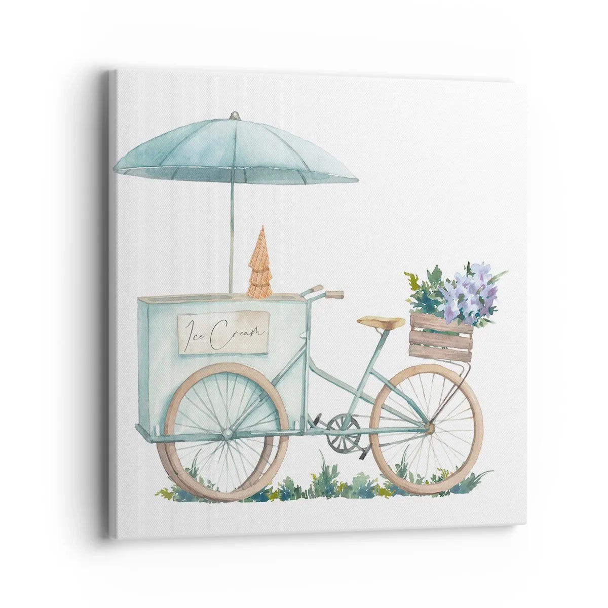 Quadro su tela - Stampe su Tela - Dolce ricordo d'estate - 40x40 cm