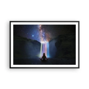 Poster in cornice nera - Armonia assoluta - 91x61 cm