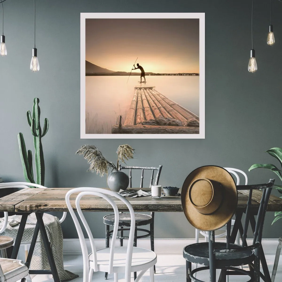 Poster - Prima del riposo - 60x60 cm