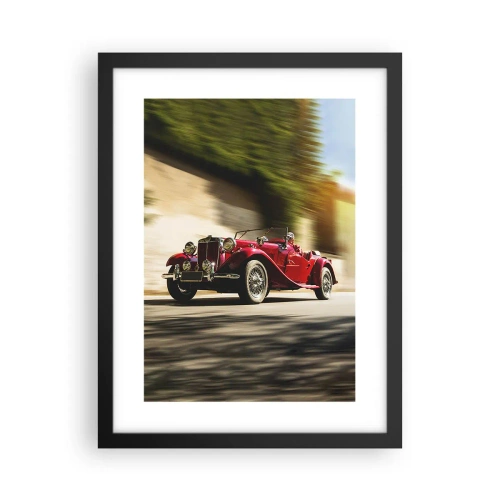 Poster in cornice nera - Più bella della Nike di Samotracia - 30x40 cm