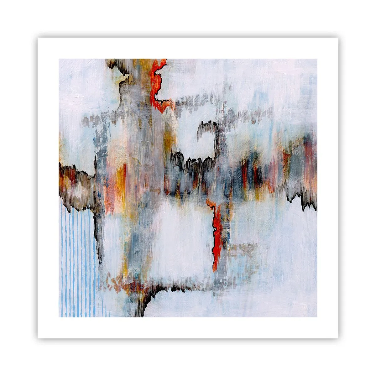 Poster - Scritto sull'acqua - 50x50 cm