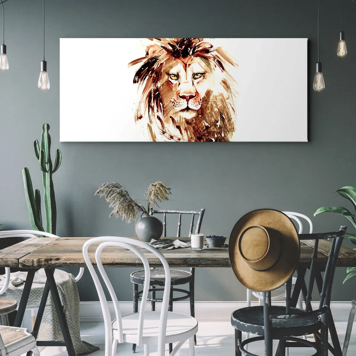 Quadro su tela - Stampe su Tela - Forza e dignità - 100x40 cm