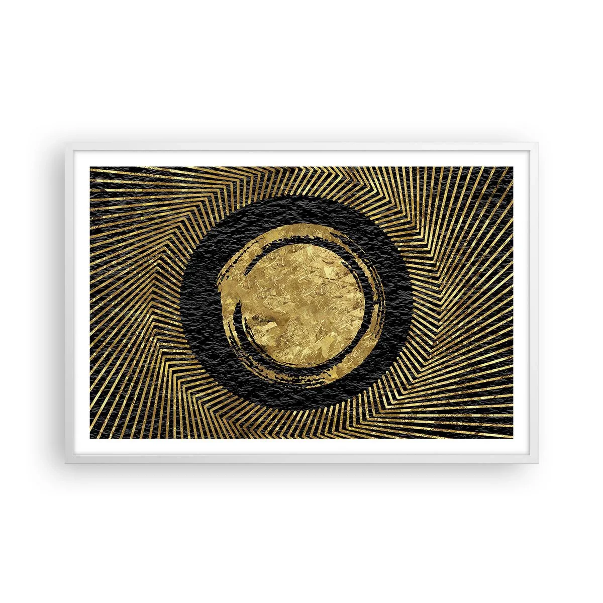 Poster in cornice bianca - Composizione glamour - 91x61 cm