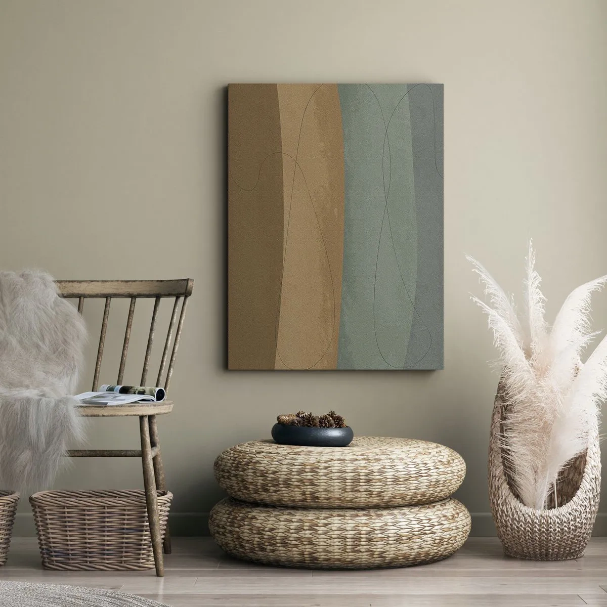 Quadro su tela - Stampe su Tela - Composizione orizzontale - 65x120 cm