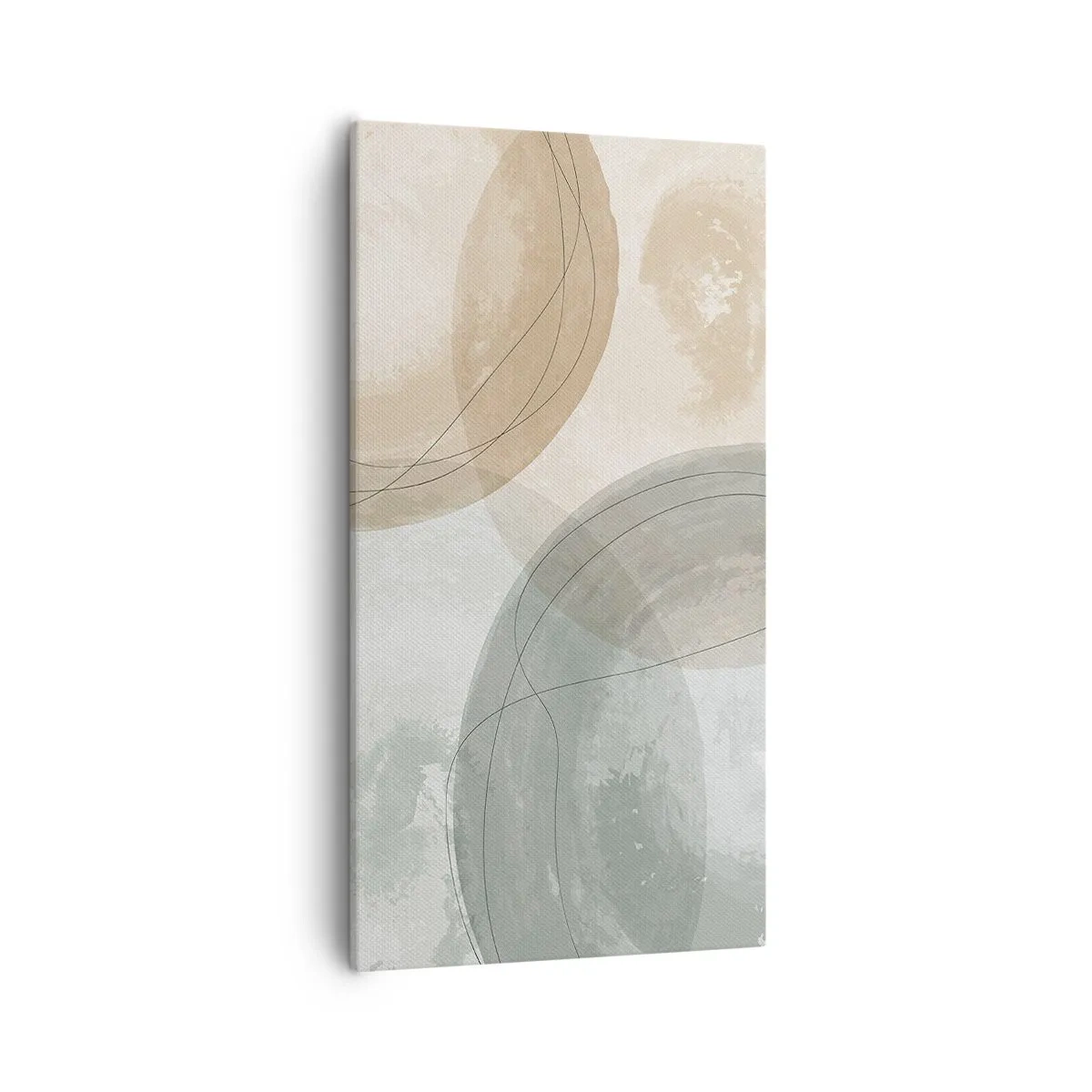 Quadro su tela - Stampe su Tela - Compenetrazione di mondi - 55x100 cm