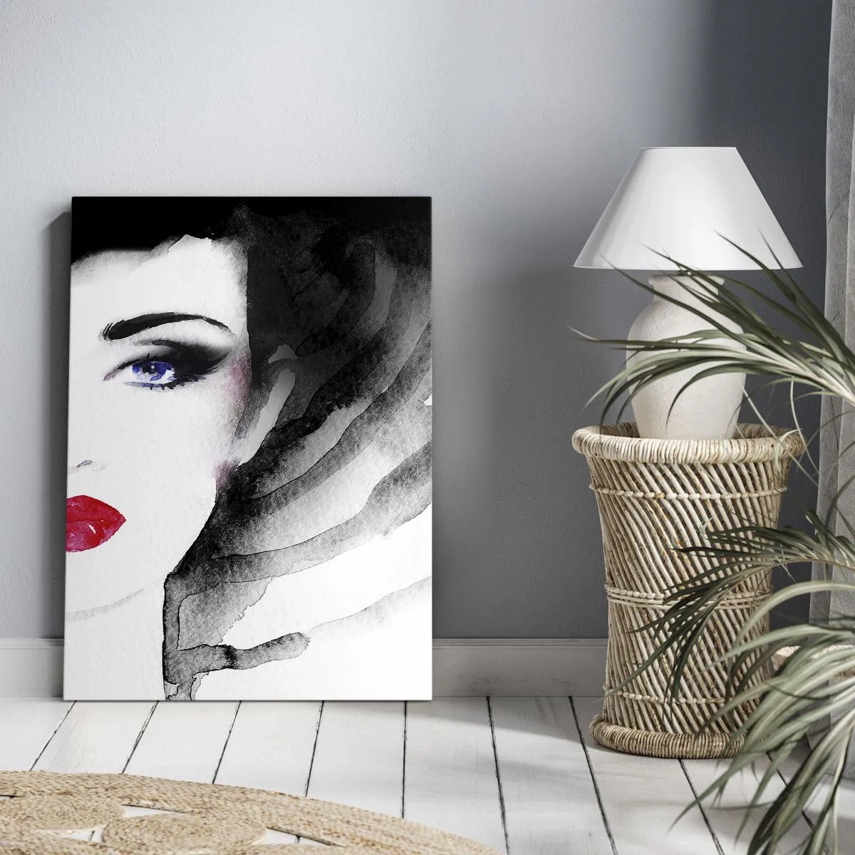 Quadro su tela - Stampe su Tela - Respinge e richiama - 45x80 cm