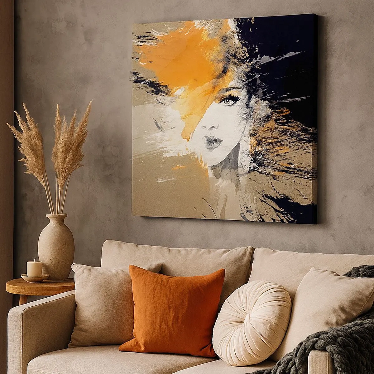 Quadro su tela - Stampe su Tela - E la luce fu - 30x30 cm