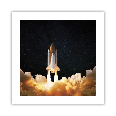 Poster - Ad astra! - 40x40 cm