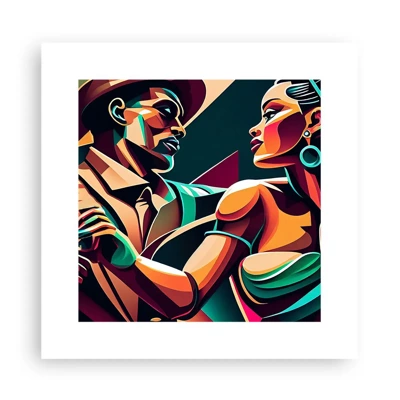 Poster - Al ritmo del cuore - 30x30 cm