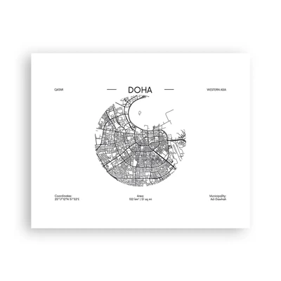 Poster - Anatomia di Doha - 50x40 cm