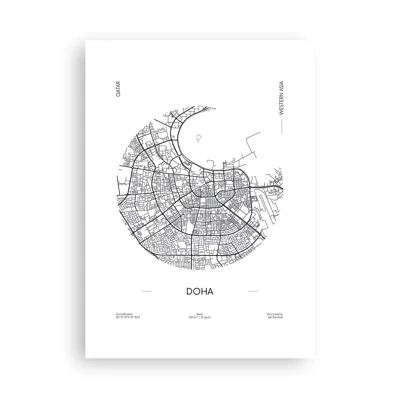 Poster - Anatomia di Doha - 50x70 cm