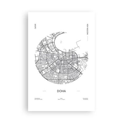 Poster - Anatomia di Doha - 61x91 cm