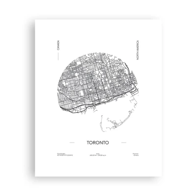 Poster - Anatomia di Toronto - 40x50 cm