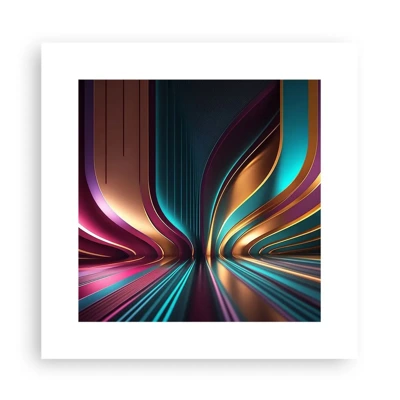 Poster - Architettura di luce - 30x30 cm