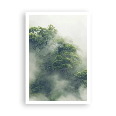 Poster - Avvolti dalla nebbia - 70x100 cm