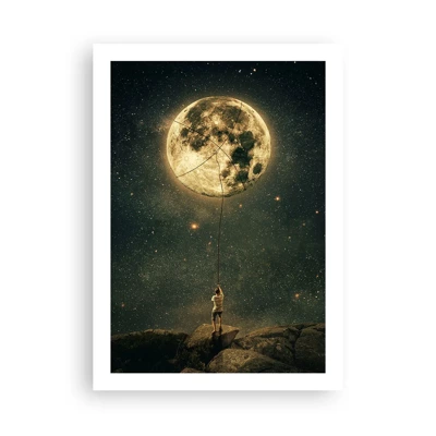 Poster - Chi ha rubato la luna - 50x70 cm