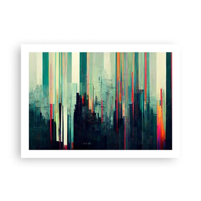 Poster - Città futuristica - 70x50 cm