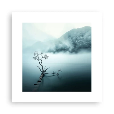 Poster - Dall'acqua e dalla nebbia - 30x30 cm