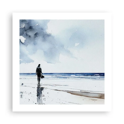 Poster - Dialogo con il mare - 50x50 cm