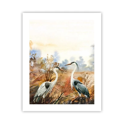 Poster - Dove in autunno? - 40x50 cm