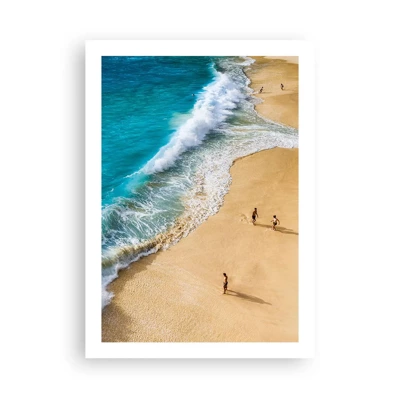 Poster - E poi il sole, la spiaggia... - 50x70 cm