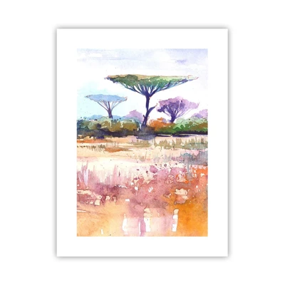 Poster - I colori della savana - 30x40 cm