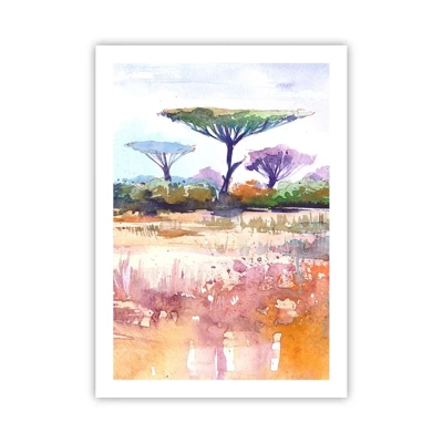 Poster - I colori della savana - 50x70 cm