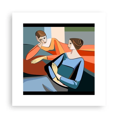 Poster - Il momento delle confidenze - 30x30 cm