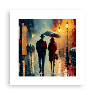 Poster - Love story cittadina - 30x30 cm