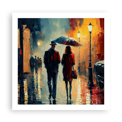 Poster - Love story cittadina - 60x60 cm