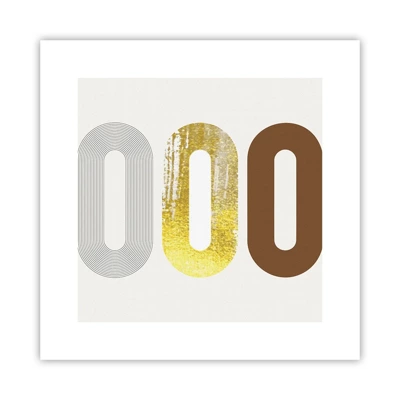 Poster - Ohh! - 30x30 cm