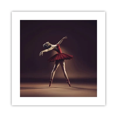 Poster - Prima ballerina - 40x40 cm