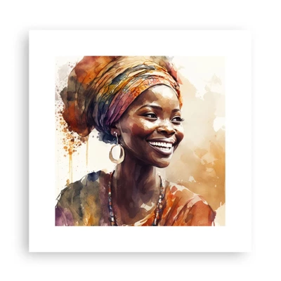 Poster - Regina africana - 30x30 cm