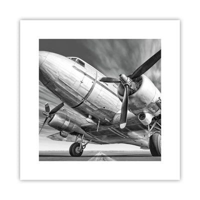 Poster - Sempre pronto al volo - 30x30 cm