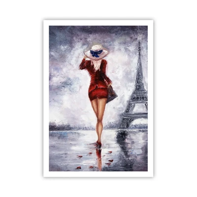 Poster - Simboli di Parigi - 70x100 cm