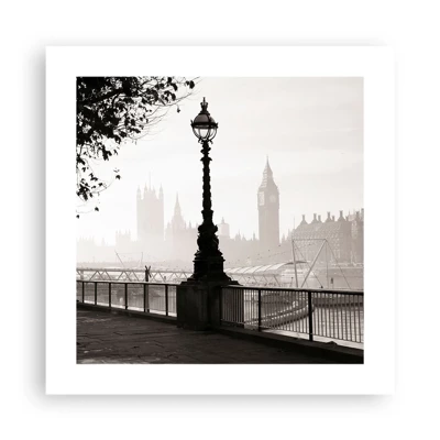 Poster - Un mattino a Londra - 40x40 cm