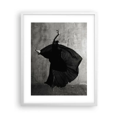 Poster in cornice bianca - Fasce piene di passione - 40x50 cm