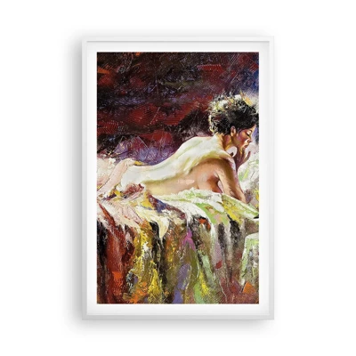 Poster in cornice bianca - Venere pensierosa - 61x91 cm