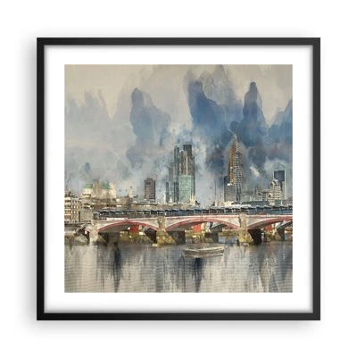 Poster in cornice nera 50x70 cm - Londra in tutta la sua bellezza