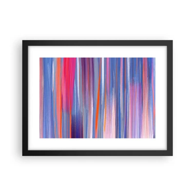 Poster in cornice nera - Ascensione arcobaleno - 40x30 cm