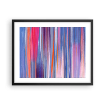 Poster in cornice nera - Ascensione arcobaleno - 50x40 cm