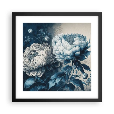 Poster in cornice nera - Coppia perfetta - 40x40 cm