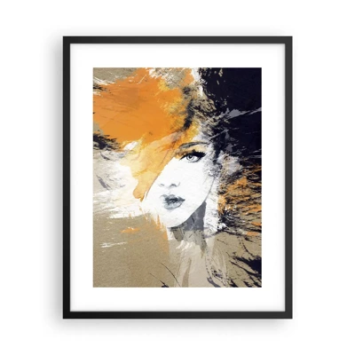 Poster in cornice nera - E la luce fu - 40x50 cm